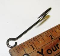 8/0 Salmon Siwash stainless steel hooks, gap image 