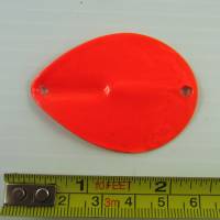 #37 • 2¼" P1A Fluorescent Orange spoon, blade only