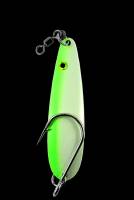 Irish Cream LureCharge .65 volt  4" salmon fishing spoon