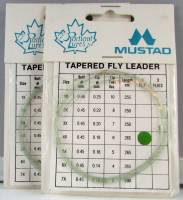 Radiant Lures - Mustad Tapered Fly Leaders inv 7m