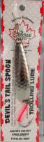 Radiant Lures Ltd 2.5" Scalloped Devil's Tail trolling spoon inv 8P