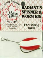 Radiant Lures Ltd Spinner & Worm Rig 9a