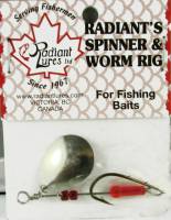 Radiant Lures Ltd Spinner & Worm Rig 9b