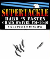 Chain swivels for trout and Kokanee fishing. Size #12