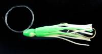 4¾" Supertackle Octo Hoochie - 048G Casper Green