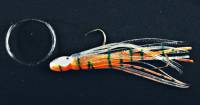 Supertackle 066 Cha Cha, Salmon trolling lure, downrigger fishing, gold tiger stripes color