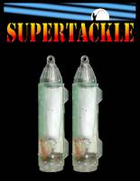 Supertackle White flashing LED fishing lights 2/pk
