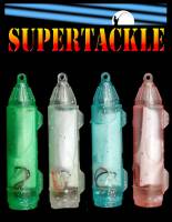 Supertackle 4 colors - flashing LED fishing lights 4/pk
