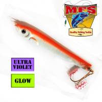 MFS 5 oz. - Sea Lance Lead Jig - Orange Glow - MFSSLOG