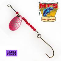 #3 UV Pink Fishscale spinner - MFS3FSPS