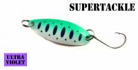 Watermelon trout trolling or casting fishing lure. 