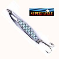 Chrome Supertackle casting jig for salmon 