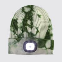 Splash Green Toque with LED - Rechargeable Battery