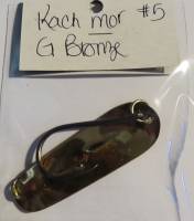 3" PAL Kach Mor #5 Golden Bronze salmon trolling spoon