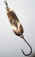 2.75" PAL Kach Mor #4 Golden Bronze salmon trolling spoon