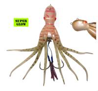 Supertackle 11½ oz - 7½" Glow Octopus inv#5