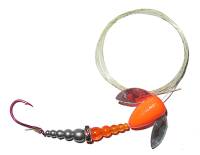 Traffic Cone spin and ultra violet fishing lure. 