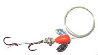 Spin and glow, crystal ball trout fishing lure. 