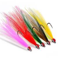 3½" Salmon Flies - Bucktail Hair - Set of 5 colors