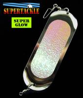 4½" Supertackle Oval High Glow Crush - Kokanee Dodger