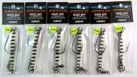 Supertackle Dizzy Dee 6 Pack "Ghost" salmon fishing spoon