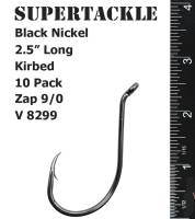 - 9/0 Zap Supertackle V8299 BLN - Medium Game Size - 10 Pack