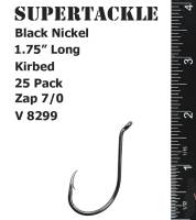 - 7/0 Zap Supertackle V8299 BLN - Medium Game Size - 25 Pack