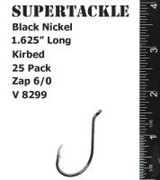 - 6/0 Zap  Supertackle V8299 BLN - Salmon, Cod, Bass - 25 Pack