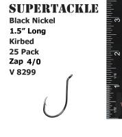 - 4/0 Supertackle Zap V8299 BLN - Salmon, Cod, Bass - 25 Pack