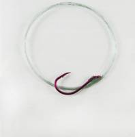 Supertackle #3 Universal Single Leader - Magenta Hook - 14 lb - 36